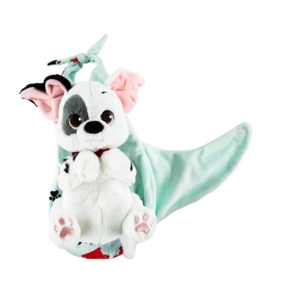 Disney Parks Disney Babies 101 Dalmatians Patch in Pouch Blanket Dog Plush - Picture 10 of 10